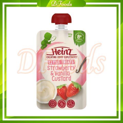 Váng Sữa Heinz Úc Vị Dâu 120gr