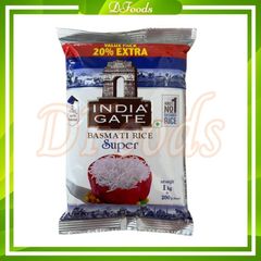 Gạo Ấn Độ Basmati India Gate Super 1,2kg