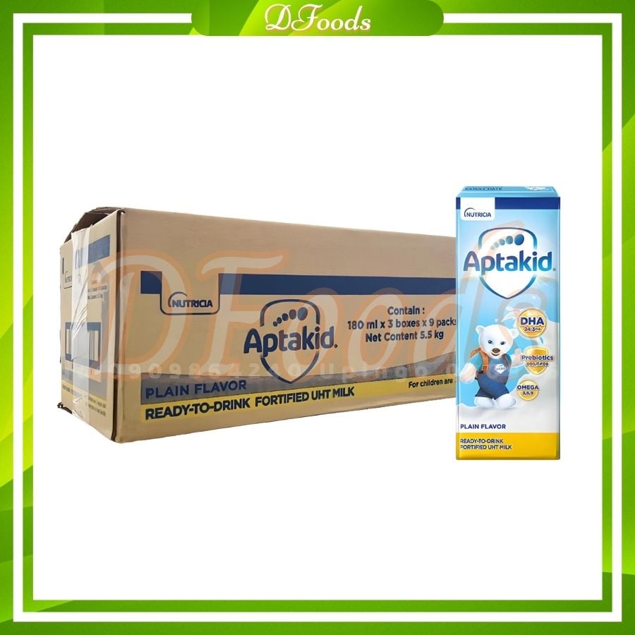 Sữa Công Thức Pha Sẵn Aptamil KID giúp phát triển trí não cho bé từ 1 tuổi