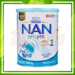 Sữa Nan Nga HMO hộp 800gr Số 2