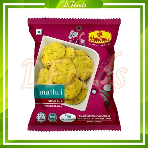 Snack Ấn Độ Mathri Haldiram's 150gr