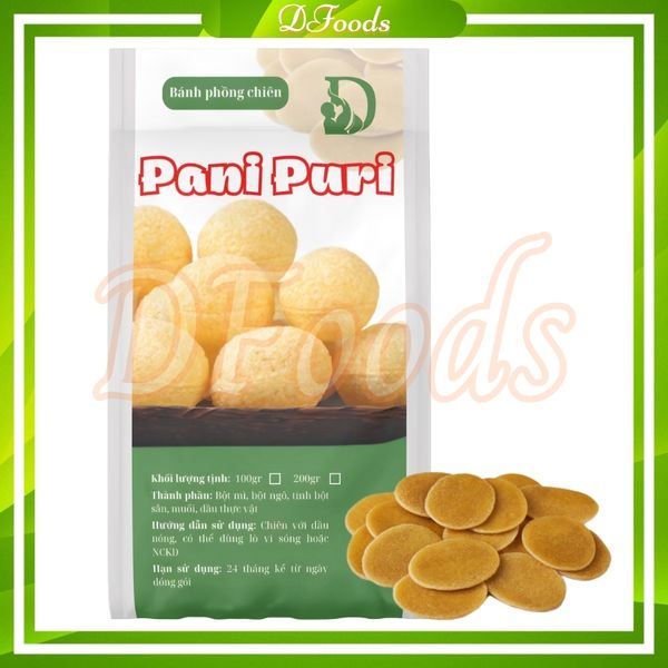 Bánh Phồng Chiên Ấn Độ Pani Puri 200gr