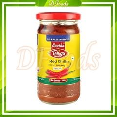 Ớt Đỏ Ngâm Red Chilli Pickle Telugu 300gr