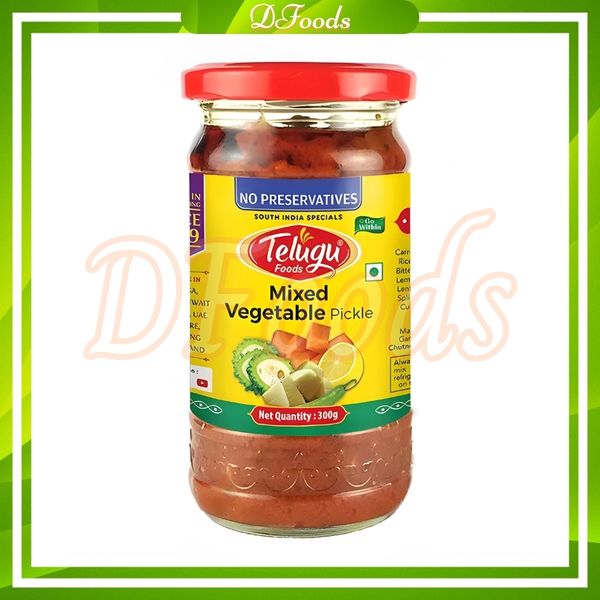 Rau Củ Ngâm Mixed Pickle Telugu 300gr