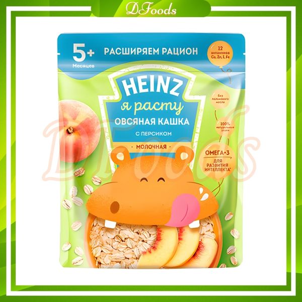 Bột Ăn Dặm Heinz Cho Bé Vị Yến Mạch Đào 180gr