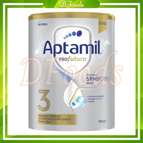 Sữa Bột Aptamil Profutura Úc Synbyotic 900g Số 3