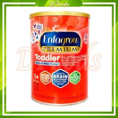 Sữa Bột Enfagrow 1.04kg Premium Toddler Next Step 1-3 Enfagrow Đỏ Nắp Vàng Nội Địa Mỹ