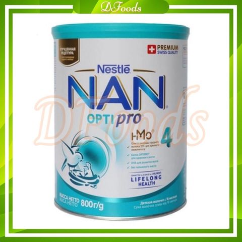 Sữa Nan Nga HMO hộp 800gr Số 4