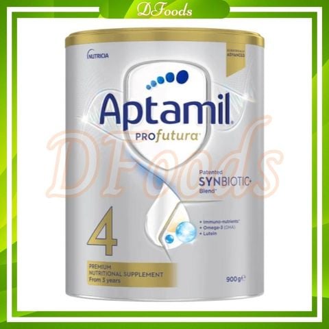 Sữa Bột Aptamil Profutura Úc Synbyotic 900g Số 4