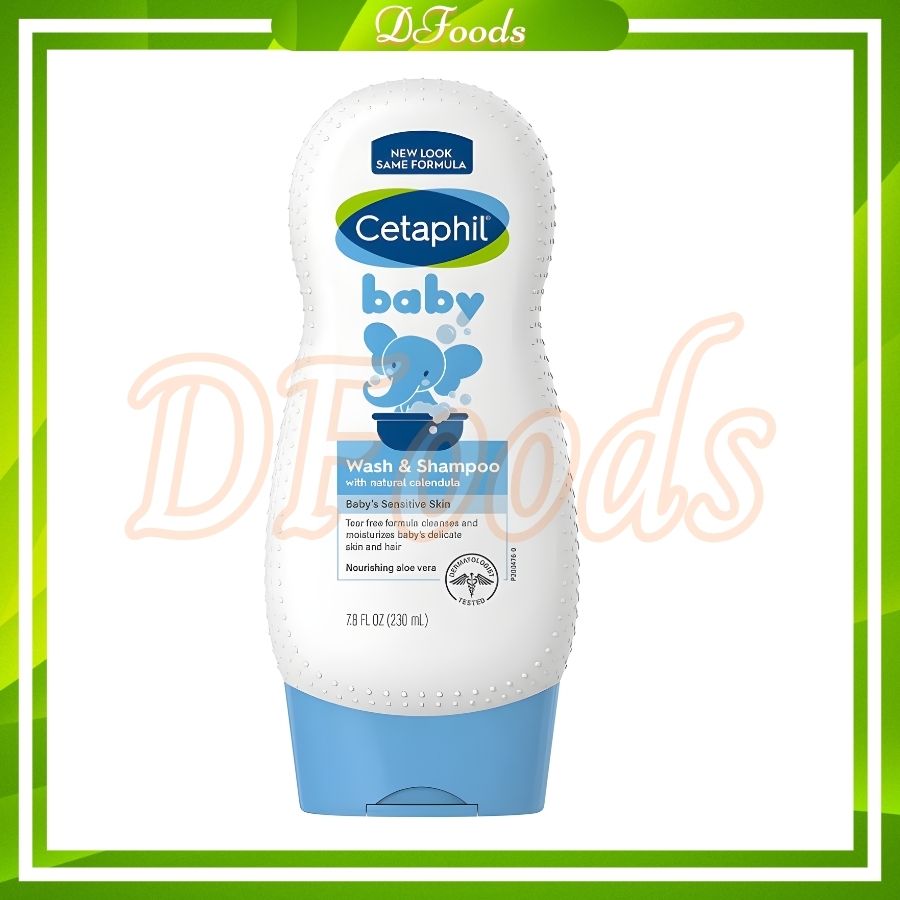 Sữa Tắm Gội Cetaphil Dịu Lành Cho Bé Baby Gentle Wash & Shampoo