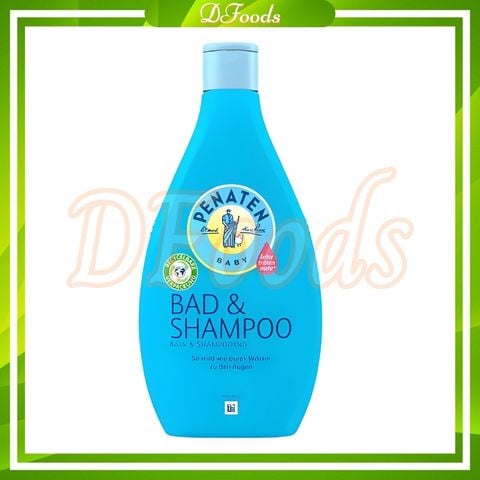 Sữa Tắm Gội Penaten Bad & Shampoo cho bé 400ml