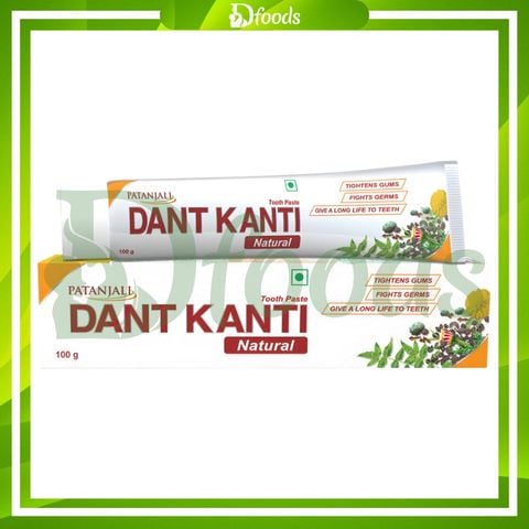 Kem Đánh Răng Thảo Dược Ấn Độ Patanjali Dant Kanti