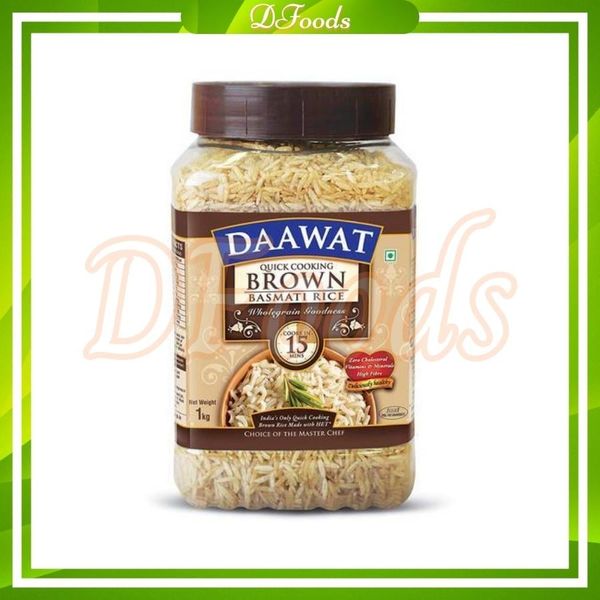 Gạo Nâu Ấn Độ Basmati Brown Rice 1kg