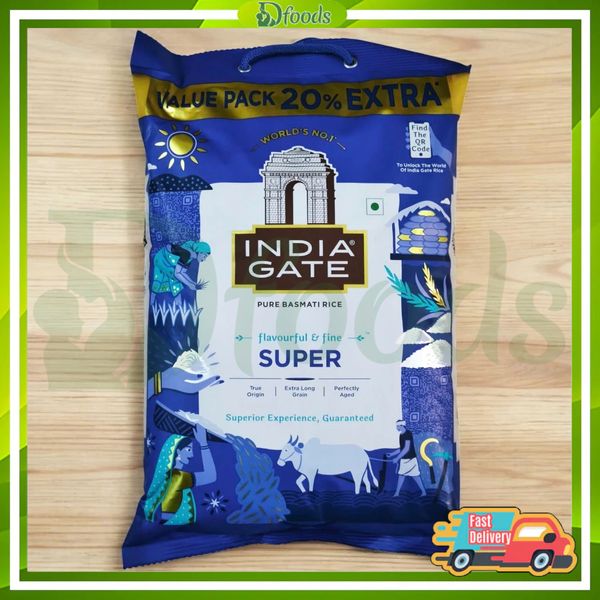 Gạo Ấn Độ Basmati India Gate Super 6kg