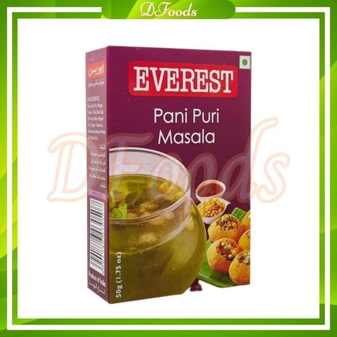 Gia Vị Nước Sốt Món Bánh Pani Puri Masala Everest 100gr