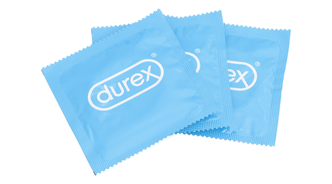  Bao cao su Durex Jeans ôm sát, vừa vặn, nhiều chất bôi trơn (52,5mm - 3 cái) 