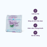  Băng vệ sinh hàng ngày Doctor Care tinh chất thảo dược siêu mỏng, siêu thấm, siêu chống tràn (Gói 20 miếng) 
