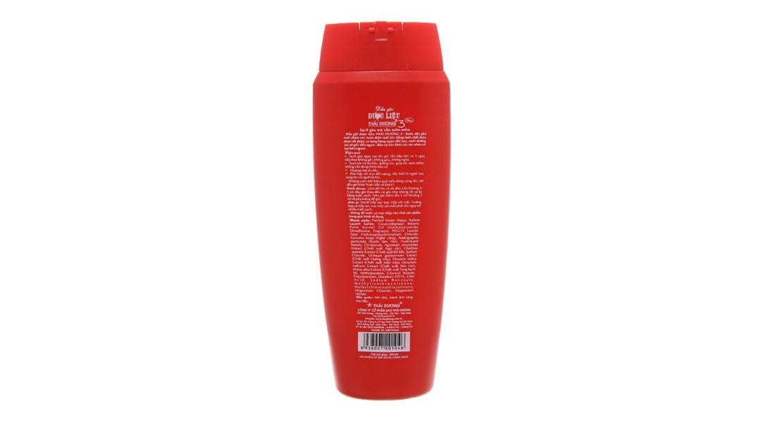  Dầu gội dược liệu Thái Dương 3 hương hoa sạch gàu mà vẫn suôn mềm (200ml) 