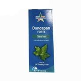  Dung dịch Danospan Forte Danapha điều trị viêm đường hô hấp cấp tính có kèm ho (125ml) 