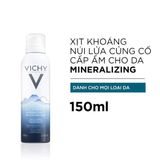  Nước xịt khoáng dưỡng da Vichy Eau Thermale Mineralizing Thermal Water cấp ẩm, dịu da và cân bằng độ pH (150ml) 