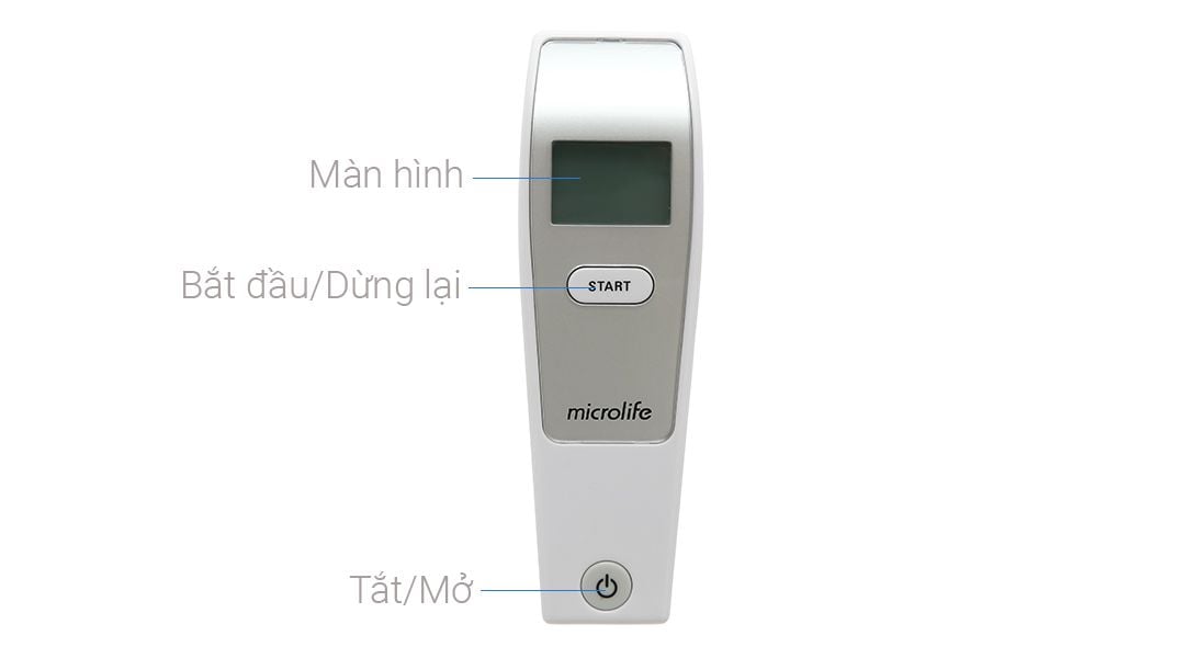  Nhiệt kế hồng ngoại Microlife FR1MF1 đo không chạm, nhanh, an toàn và chính xác 