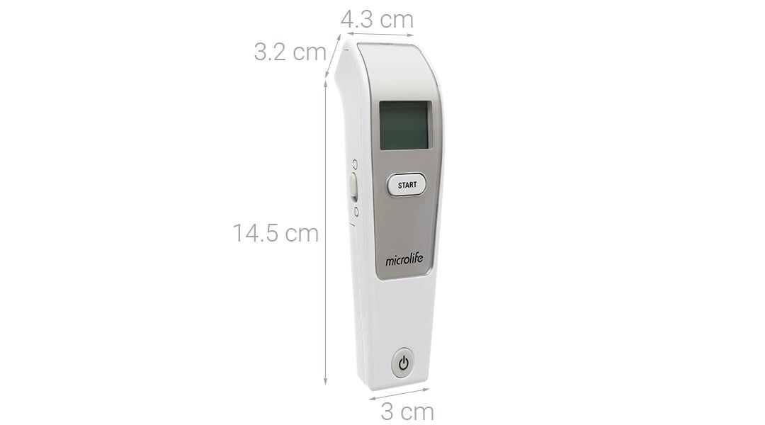  Nhiệt kế hồng ngoại Microlife FR1MF1 đo không chạm, nhanh, an toàn và chính xác 