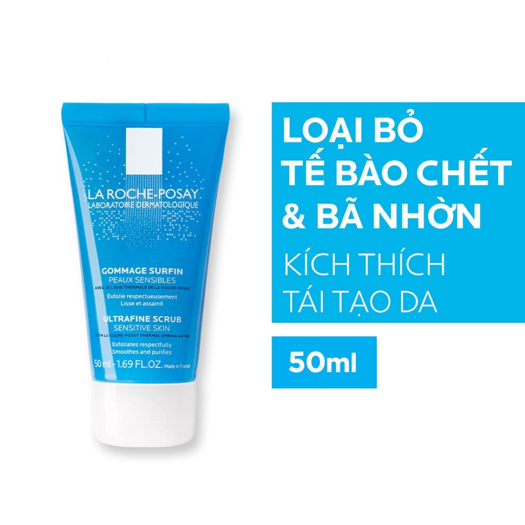  Gel tẩy tế bào chết La Roche-Posay Ultra Fine Scrub Sensitive Skin 50ml 
