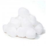  Bông gòn viên y tế thấm nước Bảo Thạch dùng để làm sạch vết thương, thấm máu và dịch tiết gói 50g 