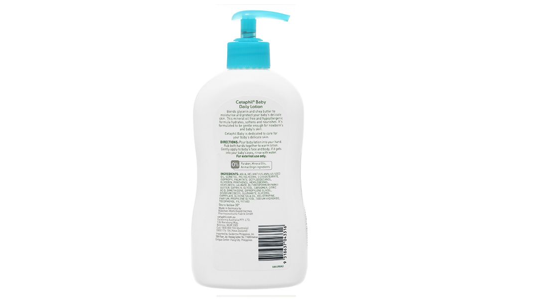  Sữa dưỡng ẩm toàn thân cho bé Cetaphil Baby Daily Lotion hỗ trợ bảo vệ làn da (400ml) 