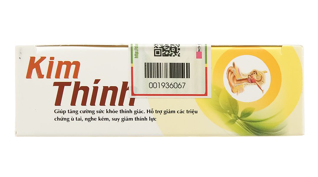  Viên uống Kim Thính Á Âu hỗ trợ tăng cường sức khỏe thính giác (3 vỉ x 10 viên) 