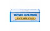 Que đè lưỡi gỗ Lạc Việt Balac Wood Sticks dùng để khám khoang miệng và cổ họng (100 cây) 