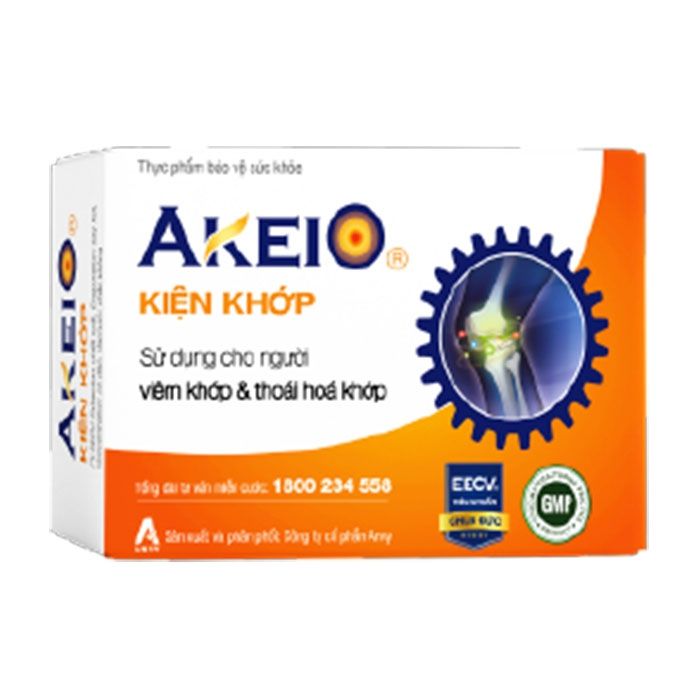  Akeio Kiện Khớp Anvy 3 vỉ x 10 viên - Viên uống bổ xương khớp 