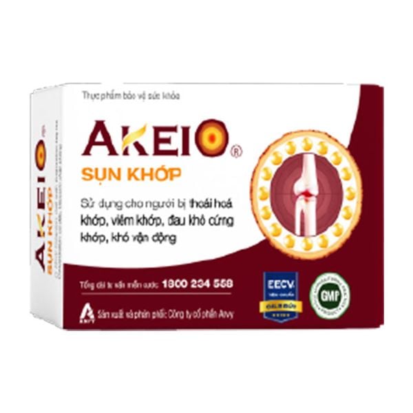  Akeio Sụn khớp H/3 vỉ x 10 viên 