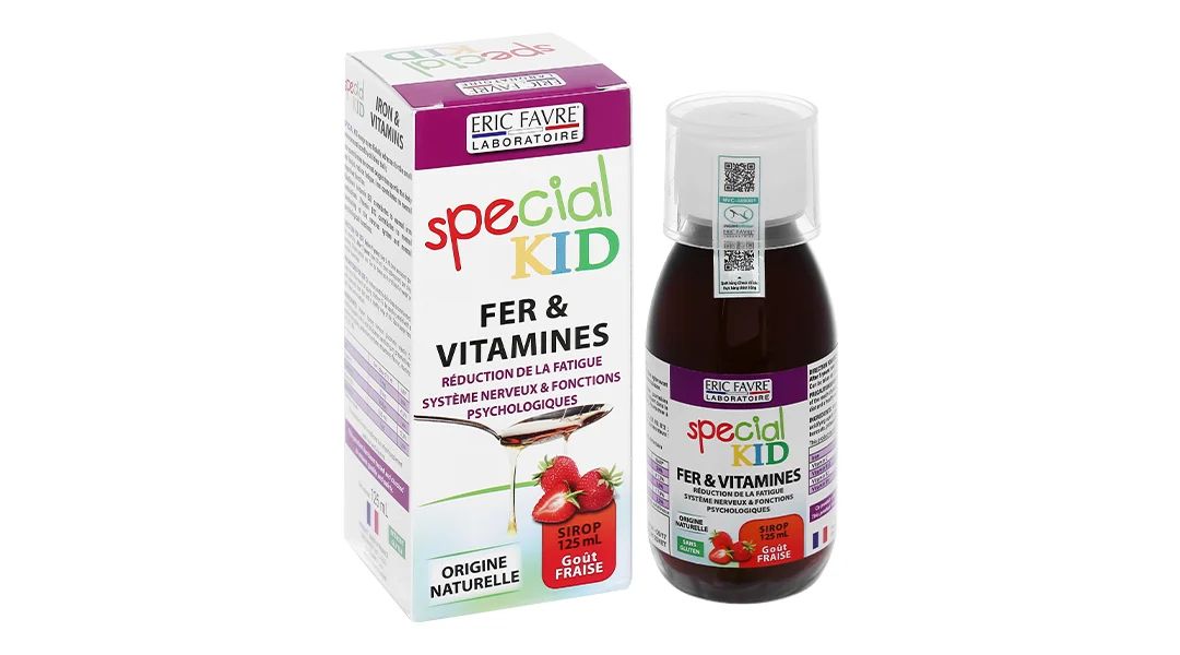  Siro Special Kid Fer & Vitamines Eric Favre bổ sung sắt và các vitamin (125ml) 