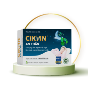  Cikan An Thần Anvy 3 vỉ x 10 viên - Viên uống hỗ trợ ngủ ngon 