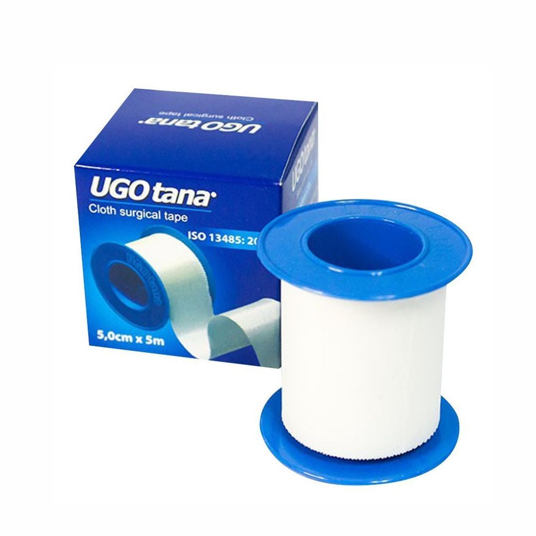  Băng keo lụa Urgosyval băng các vết thương trong phẫu thuật, cố định thiết bị y tế (5cm x 5m) 