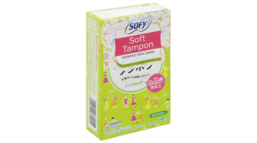  Băng vệ sinh Sofy Soft Tampon khả năng thấm hút tốt (9 miếng) 