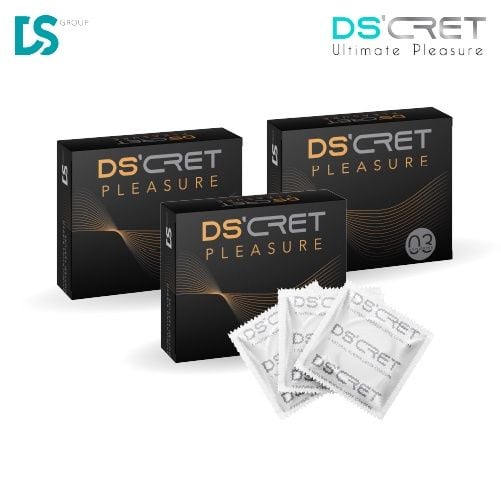  Bao Cao Su DS'CRET Pleasure (3 Cái) 