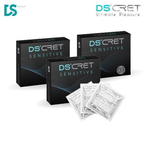  Bao Cao Su DS'CRET Sensitive (3 Cái) 