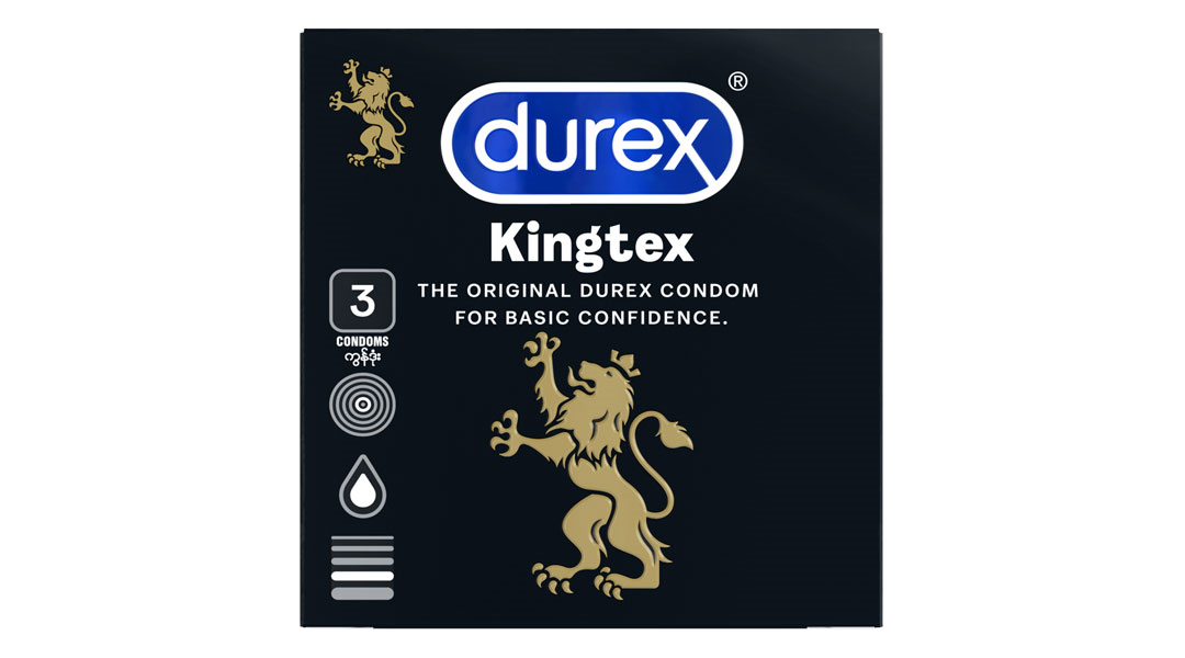  Bao cao su Durex Kingtex ôm sát, vừa vặn 49mm (3 cái) 