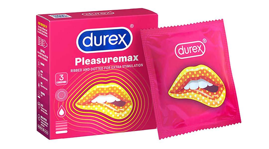  Bao cao su Durex Pleasuremax có gân và hạt nổi dọc thân bao (3 cái) 