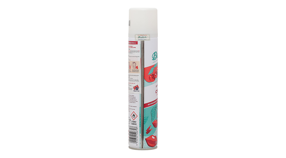  Dầu gội khô Batiste hương anh đào Dry Shampoo Fruity And Cheeky Cherry (200ml) 