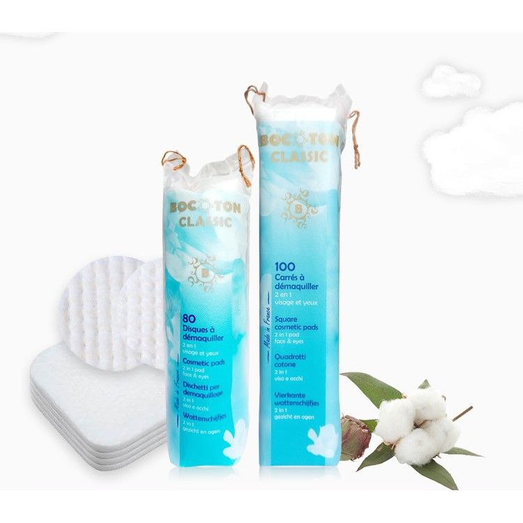  Bông Tẩy Trang Bocoton Classic 100 Miếng 