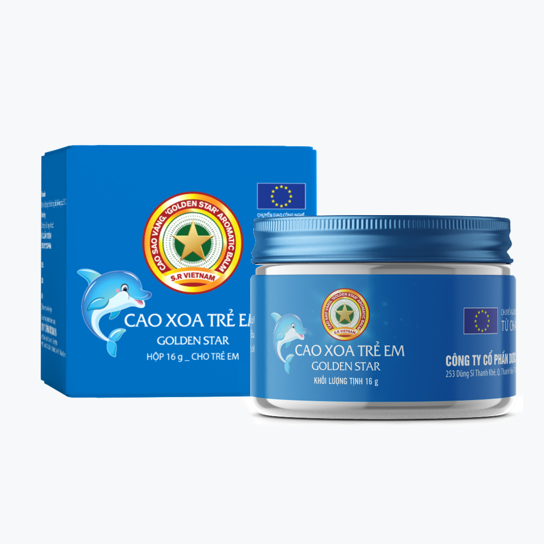  Cao xoa trẻ em Golden Star 16G 