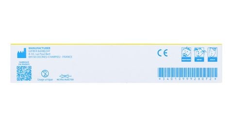  Dung dịch nước muối Fysoline 5ml không chất bảo quản kháng khuẩn (20 ống) 