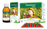  Siro Vihodan Kids, hỗ trợ làm giảm các triệu chứng ho, đau rát họng, giảm đờm 