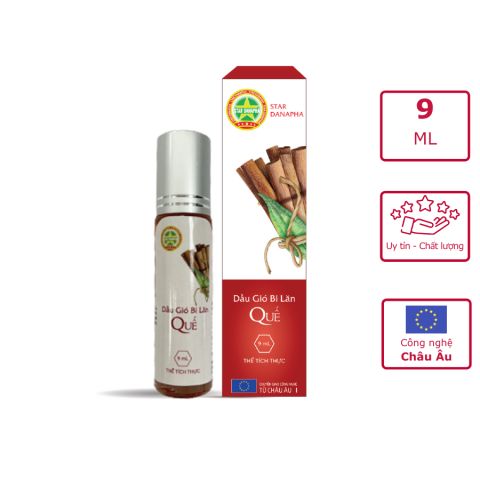  Dầu gió bi lăn Hương Quế Cao Sao Vàng STAR DANAPHA … 