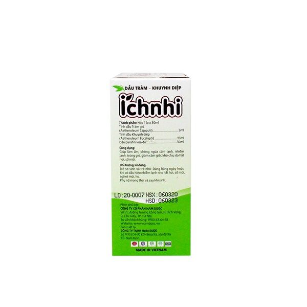  Dầu tràm Khuynh Diệp Ích Nhi 30ml 
