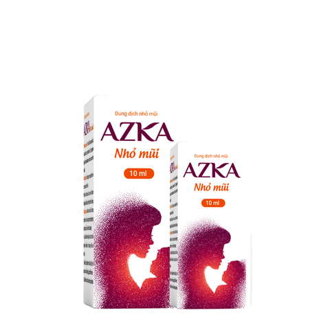  Dung dịch nhỏ mũi AZKA chai 10ml 