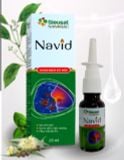  Dung dịch xịt mũi Sieusat Nano Bạc Navid 